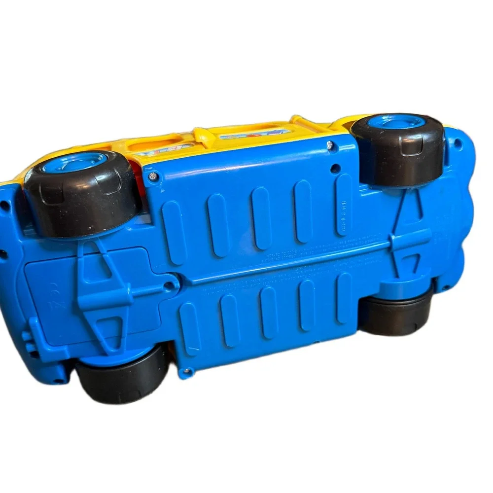 Fisher Price Little People 2008 Lil Movers Kids Yellow School Bus Toy Vehicle
